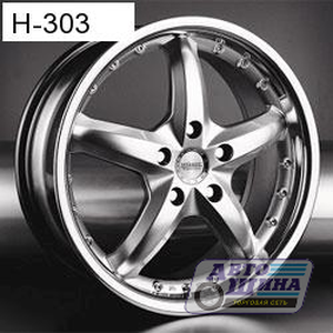 Диски 7.0J17 ET45  D73.1 Racing Wheels Premium H-303  (5x112) CBG ST (Тайвань)