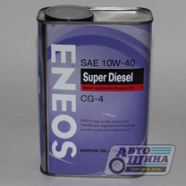 Масло моторное 10w-40 Eneos Super Diesel CG-4 1л, Полусинтетика